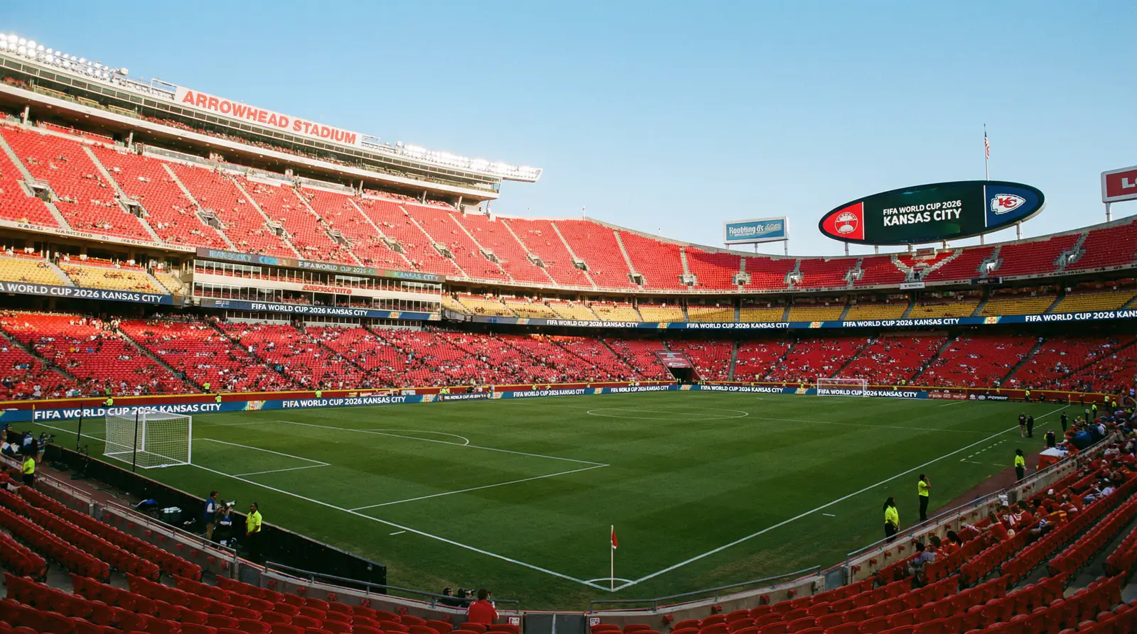 Arrowhead Stadium in Kansas City, Austragungsort der WM 2026