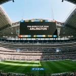 AT&T Stadium in Dallas, Austragungsort der WM 2026