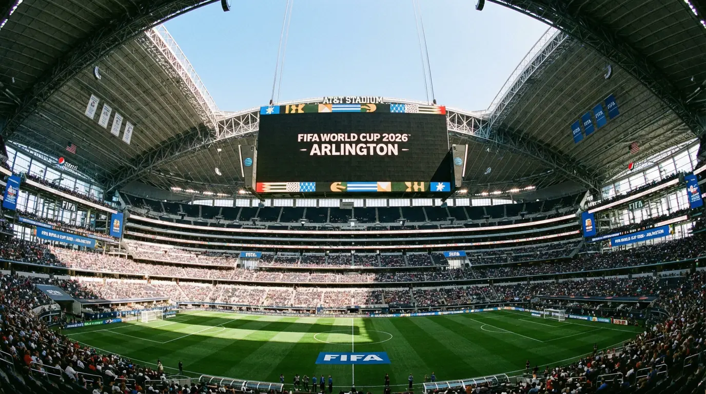 AT&T Stadium in Dallas, Austragungsort der WM 2026