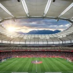 BC Place in Vancouver, wo die Schweiz gegen Kanada bei der WM 2026 spielt