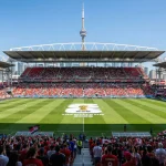 BMO Field in Toronto, Austragungsort der WM 2026