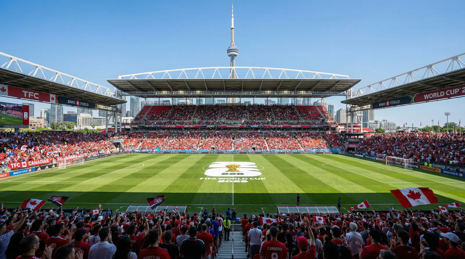 BMO Field in Toronto, Austragungsort der WM 2026