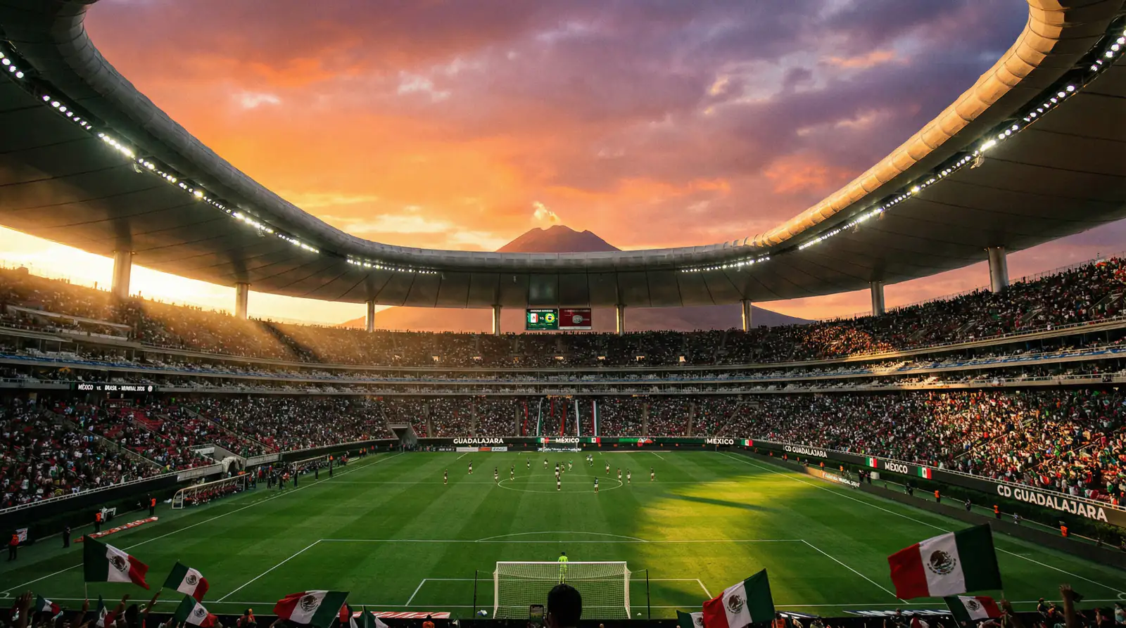 Estadio Akron in Guadalajara, Austragungsort der WM 2026
