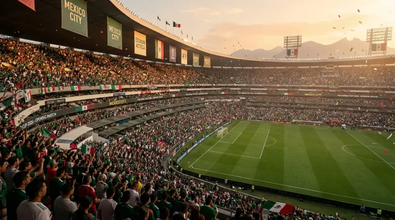 Estadio Azteca in Mexiko-Stadt, Austragungsort des WM 2026 Eröffnungsspiels