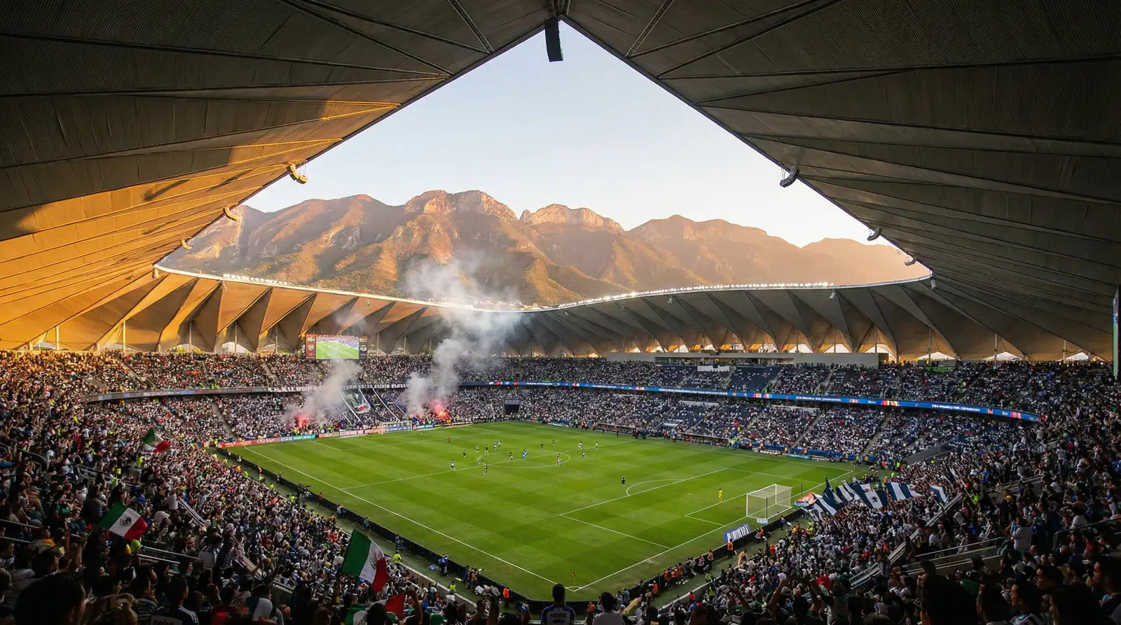 Estadio BBVA in Monterrey, Austragungsort der WM 2026