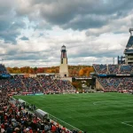 Gillette Stadium bei Boston, Austragungsort der WM 2026
