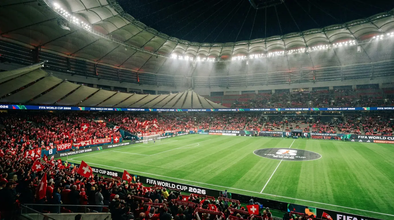 WM 2026 Gruppe B mit der Schweizer Nationalmannschaft gegen Kanada, Katar und Bosnien-Herzegowina