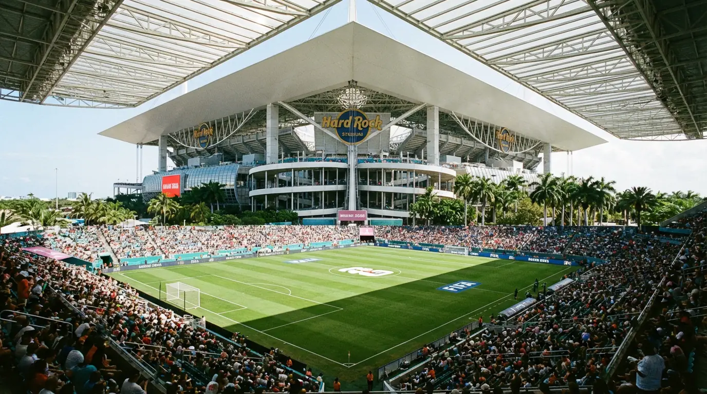 Hard Rock Stadium in Miami, Austragungsort der WM 2026