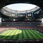 Mercedes-Benz Stadium in Atlanta, Austragungsort der WM 2026
