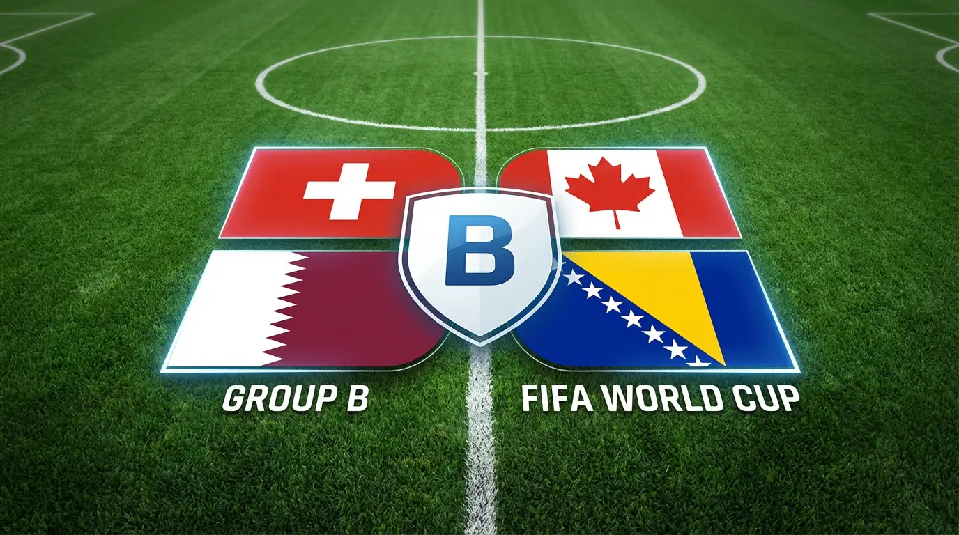 Gruppe B der WM 2026 mit Schweiz, Kanada, Katar und Bosnien